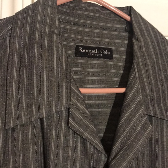 Mens Kenneth Cole S/S Dress Shirt - Picture 5 of 15